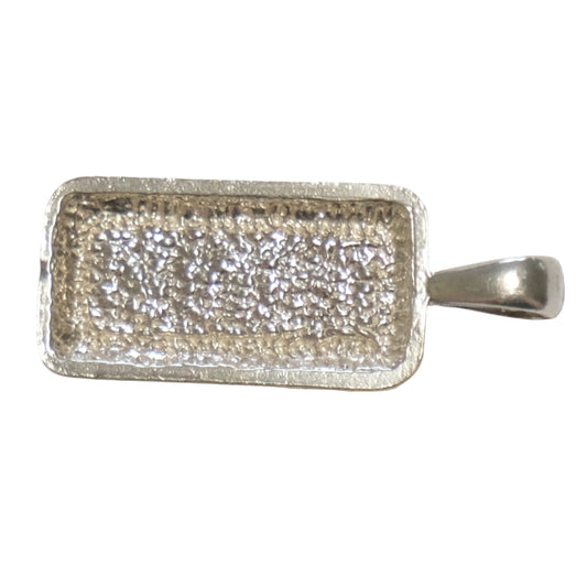 Vintage Silver Pendant - Silver