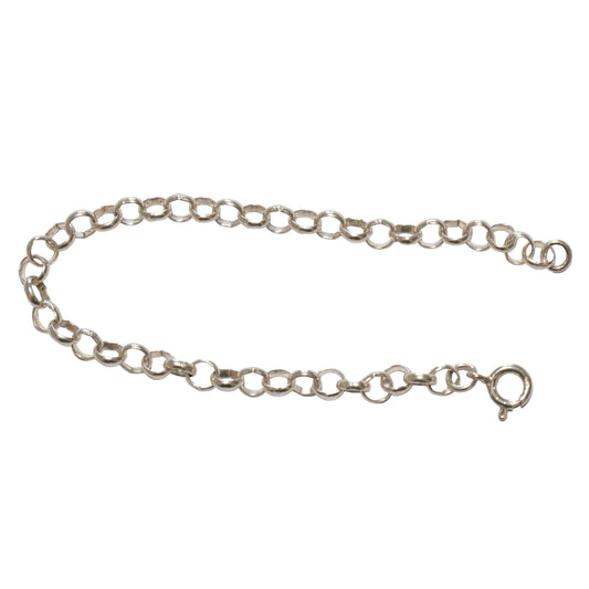 Vintage Silver Chain - 17.5cm