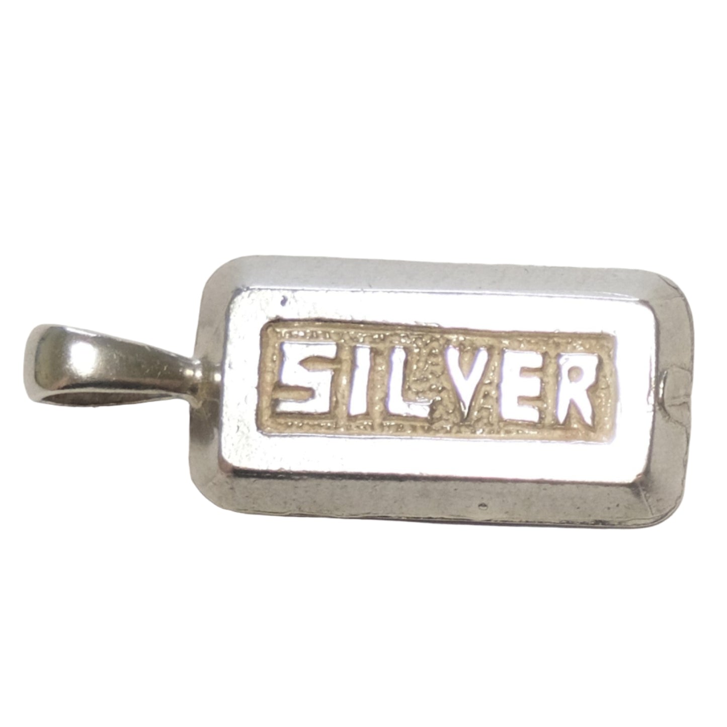 Vintage Silver Pendant - Silver